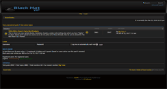 Desktop Screenshot of blackhatusa.com