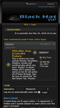 Mobile Screenshot of blackhatusa.com